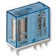 Relé 24V/2C/6A DC (R:5mm) C. Impresso (imagem para) Relé 24V/2C/6A DC (R:5mm) C. Impresso