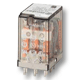 Relé Industrial 24V/3CC/10A DC (imagem para) Relé Industrial 24V/3CC/10A DC