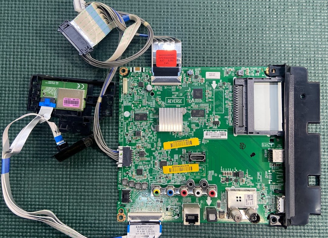 Mainboard EAX67129604 (1.0) 49" (imagem para) Mainboard EAX67129604 (1.0) 49"