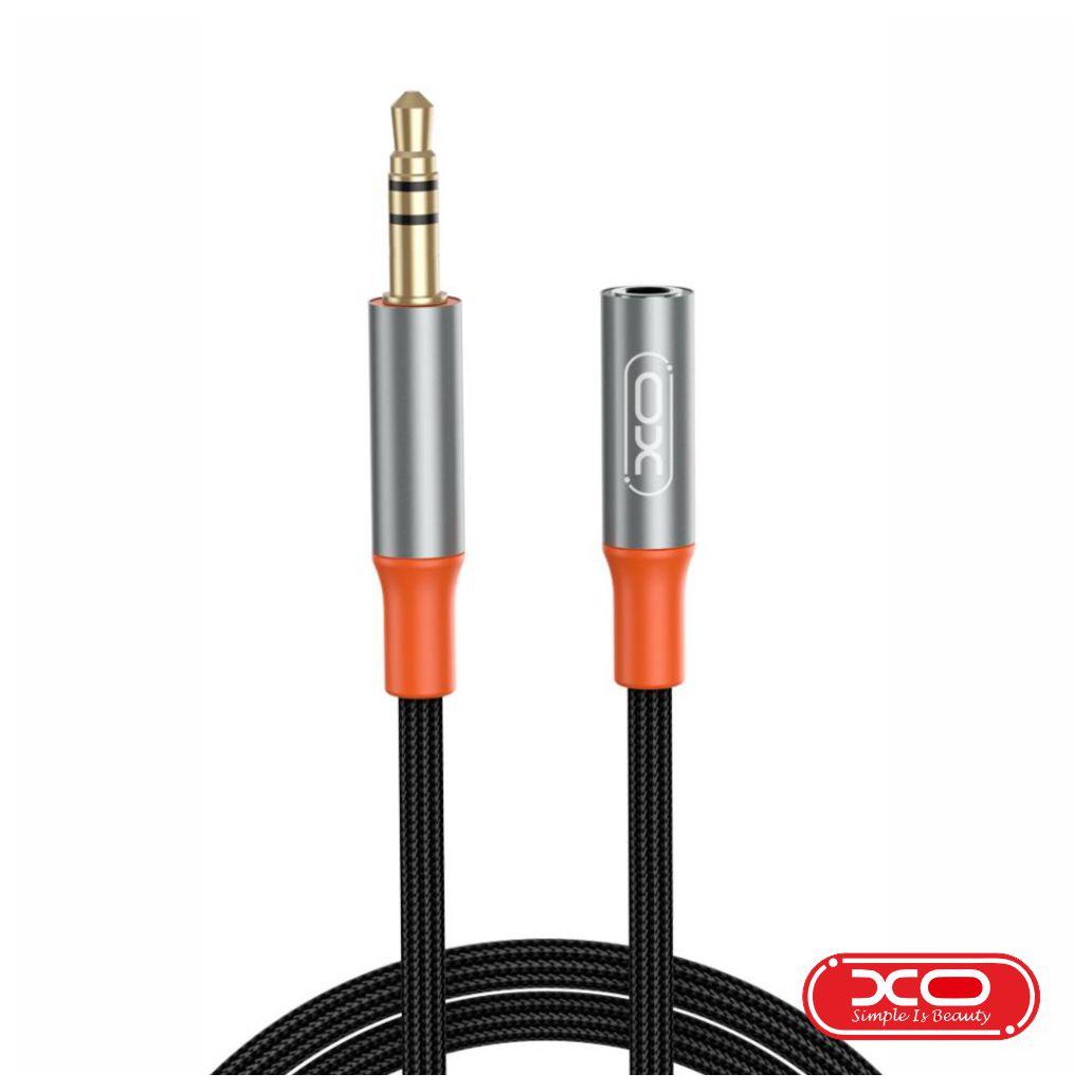 Cabo Jack 3.5mm Macho / Jack 3.5mm Fêmea 1m St XO (imagem para) Cabo Jack 3.5mm Macho / Jack 3.5mm Fêmea 1m St XO
