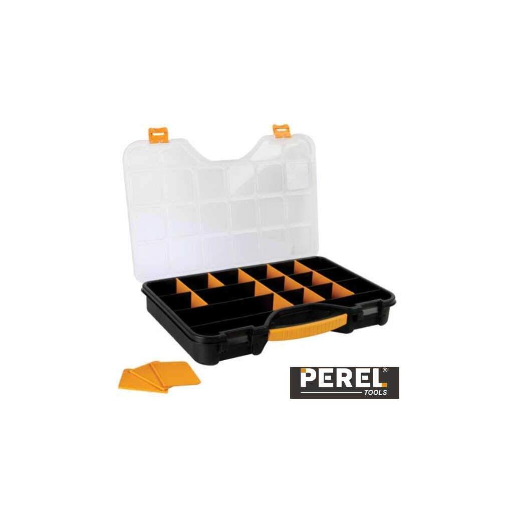Caixa Organizadora C/ 20 Compartimentos 510x341x70mm Perel (imagem para) Caixa Organizadora C/ 20 Compartimentos 510x341x70mm Perel