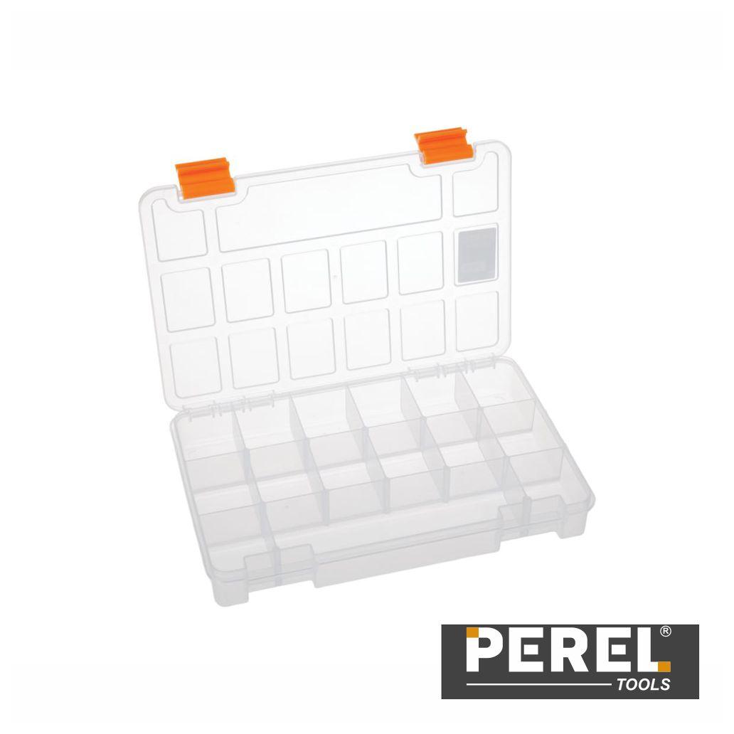 Caixa Organizadora C/ 15 Compartimentos 230x150x33 PEREL (imagem para) Caixa Organizadora C/ 15 Compartimentos 230x150x33 PEREL