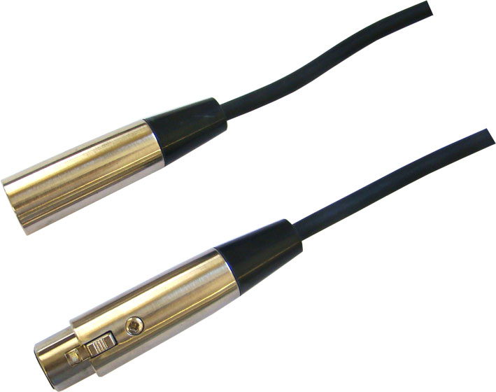 Cabo de Som XLR Macho/Femea 6MT (imagem para) Cabo de Som XLR Macho/Femea 6MT