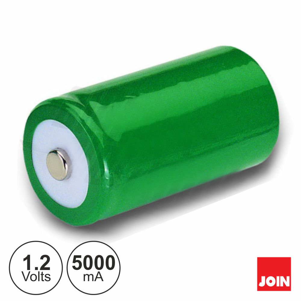 Bateria Ni-Mh LR20 / D 1.2V 5000ma JOIN (imagem para) Bateria Ni-Mh LR20 / D 1.2V 5000ma JOIN