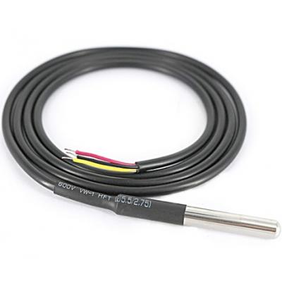 Sonda Temperatura Submergível p/ Funduino - DS18B20 (imagem para) Sonda Temperatura Submergível p/ Funduino - DS18B20
