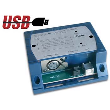 INTERFACE DMX CONTROLADO POR USB (imagem para) INTERFACE DMX CONTROLADO POR USB